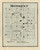 Monoquet Village, Plain, Indiana 1866 Old Town Map Custom Print - Kosciusko Co.