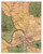 District 21 and Nashville, Tennessee 1871 Old Town Map Custom Print Davidson Co.