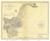 York River Harbor 1854 C - Old Map Nautical Chart AC Harbors 1 328 - Maine