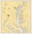 Chesapeake Bay Northern Part 1945 - Old Map Nautical Chart AC Harbors 77 - Chesapeake Bay