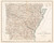 Arkansas 1886 GLO - Old State Map Reprint