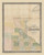 Minnesota 1856 Chapman's Sectional Map of Minnesota - Old State Map Reprint
