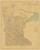 Minnesota 1879 Minnesota - Old State Map Reprint Minnesota 1879 Minnesota - Old State Map Reprint