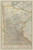 Minnesota 1880 Minnesota - Old State Map Reprint