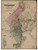 Bridgeport 1877  - Old Map Reprint - Connecticut Cities Other