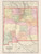 New Mexico 1901 Cram - Old State Map Reprint