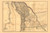 Oregon 1844 Young - Old State Map Reprint Oregon 1844 Young - Old State Map Reprint