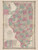 Illinois 1869 Colton  - Old State Map Reprint