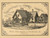 Willow Cottage, Vergennes, Vermont 1857 Old Town Map Custom Print - Addison Co.