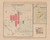 East Liberty and Richland Ohio 1890 Old Town Map Custom Reprint - Logan Co. Atlas 13