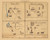 Union Village, Ohio - Square House, West Brick House, Grist Mill & West Frame House 1835 Old Map Reprint - Shaker Villages USA Regional