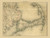 Cape Cod 1844 Borden - Old Map Custom Print