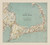 Cape Cod Only 1917 Walker - Old Map Custom Reprint CC-All