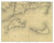 Martha's Vineyard & Nantucket 1844 Borden (Seacoast - Nantucket Shoals) - Old Map Custom Print CC-Seacoast