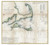 Martha's Vineyard & Nantucket Shoals US Coast 1857 USCGS (Seacoast - Nantucket Shoals) - Old Map Custom Print CC-Seacoast