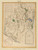 Orange, Massachusetts 1831 Old Town Map Reprint - Roads Homeowner Names Place Names Massachusetts Archives