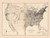 Populataion of the United States 1870 - Walker 1870 9th Census Atlas - USA Atlases