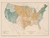 River Systems of the United States 1872 - Walker 1870 9th Census Atlas - USA Atlases