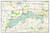 Buckeye Lake 1961 - Custom USGS Old Topo Map - Ohio Buckeye Lake 1961 - Custom USGS Old Topo Map - Ohio