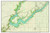 Clinton Lake 1979 - Custom USGS Old Topographic Map - Illinois Clinton Lake 1979 - Custom USGS Old Topographic Map - Illinois