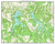 Devils Kitchen Lake & Little Grassy Lake 1966 - Custom USGS Old Topographic Map - Illinois