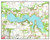 Raccoon Lake 1970 - Custom USGS Old Topographic Map - Illinois