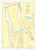 Cayuga & Seneca Lakes 1974b New York Canals & Lakes Chart Reprint 187