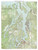 Puget Sound 1940 - Custom USGS Old Topo Map - Washington State 15x15