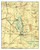 Conneaut Lake 1908 - Custom USGS Old Topo Map - Pennsylvania