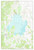 Fern Ridge Lake 1975 - Custom USGS Old Topo Map - Oregon