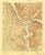 Iuka, Mississippi 1914 (1941) USGS Old Topo Map Reprint 15x15 AL Quad 336940