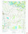 Dumas, Arkansas 1971 (1971) USGS Old Topo Map Reprint 15x15 AR Quad 260038