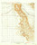 Fortuna, Arizona 1929 (1943) USGS Old Topo Map Reprint 15x15 AZ Quad 314598