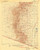Presumido Peak, Arizona 1943 (1943) USGS Old Topo Map Reprint 15x15 AZ Quad 704118