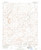 Tovar Mesa, Arizona 1966 (1968) USGS Old Topo Map Reprint 15x15 AZ Quad 315116