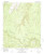 Woods Canyon, Arizona 1961 (1966) USGS Old Topo Map Reprint 15x15 AZ Quad 315202