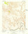Gunsight Butte, Utah 1953 (1956) USGS Old Topo Map Reprint 15x15 AZ Quad 249675