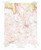 Saint George, Utah 1954 (1985) USGS Old Topo Map Reprint 15x15 AZ Quad 252044