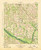Oliver, Georgia 1943 () USGS Old Topo Map Reprint 15x15 GA Quad 247536