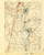 Springfield, Massachusetts 1895 (1940) USGS Old Topo Map Reprint 15x15 MA Quad 353034