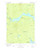 Seboomook Lake, Maine 1954 (1977) USGS Old Topo Map Reprint 15x15 ME Quad 460865