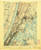 Harlem, New Jersey 1900 (1907) USGS Old Topo Map 15x15 NJ Quad
