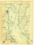 Plattsburg, NY 1894 (1894) USGS Old Topo Map 15x15 NY Quad