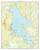 Newfound Lake 1998-2000 - Custom USGS Old Topo Map - New Hampshire