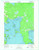 Machias Bay, Maine 1949 (1974) USGS Old Topo Map Reprint 7x7 ME Quad 806876