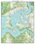 Monkey Island and Grove 1971 - Custom USGS Old Topo Map - Oklahoma