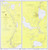 St Johns River - Lake Dexter to Lake Harney 1976 - Old Map Nautical Chart AC Harbors 11498 - Florida (East Coast)