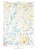 Fryeburg, New Hampshire 1909 (1960) USGS Old Topo Map 15x15 NH Quad