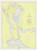 St Marys River - Munuscong Lake to Sault Ste. Marie 1955 Northwest Lake Huron Harbor Chart Reprint Great Lakes 6 - 62