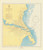 Menominee and Marinette Harbors 1947 Lake Michigan Harbor Chart Reprint Great Lakes 7 - 723